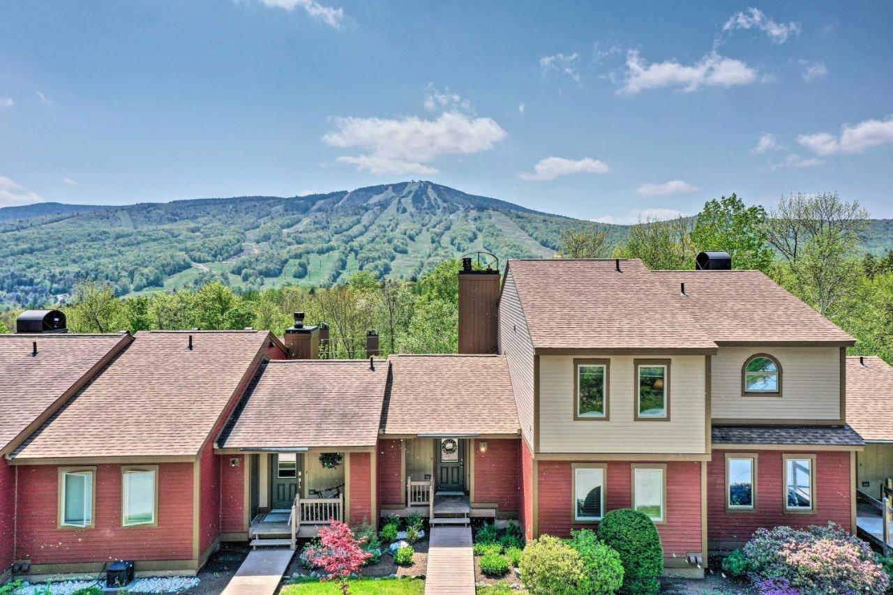 Timber Creek Townhome With 2 Decks And Mtn Views! ウェスト・ドーバー エクステリア 写真